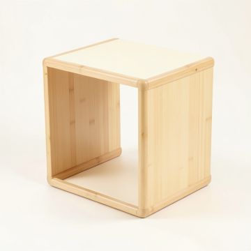 Ash Field Side Table - Cream (synthetic illustration; no displayed measurements)