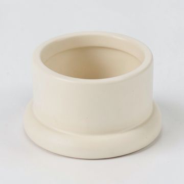 Harbor Crest Empty Candle Holder - Ivory (synthetic illustration; no displayed measurements)