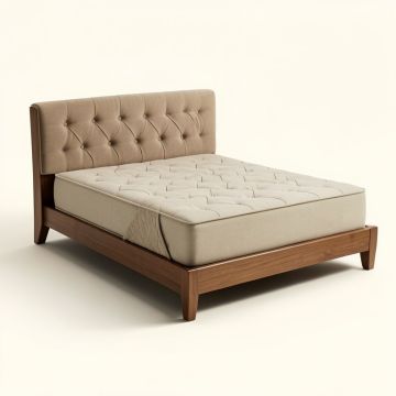 Ziggy Tufted Standard Bed (synthetic illustration; no displayed measurements)