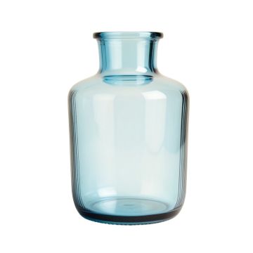 Holly Arc Empty Decorative Vase - Blue