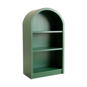 Aspen Crossing Freestanding Bookcase - Green