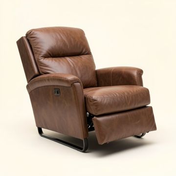 Kanajah 35.5 '' Wide Faux Leather Power Lift Assist Recliner With Massager And Heated Cushion (synthetic illustration; no displayed measurements)