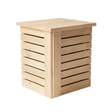 Holly Bridge Closed Garden Compost Bin - Beige