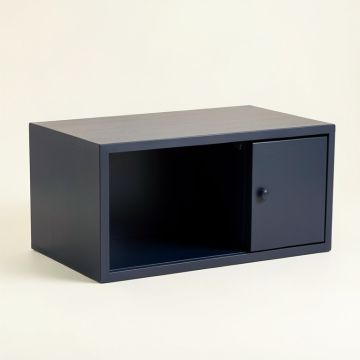 Laurel Bluff Shoe Storage Bench - Navy (synthetic illustration; no displayed measurements)