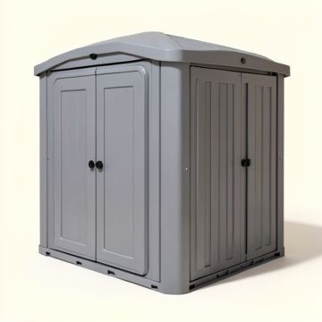 Yukon 11 Ft. W X 9 Ft. D Plastic Storage Shed (synthetic illustration; no displayed measurements)