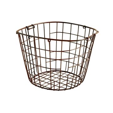 Wire Basket With Label Holder