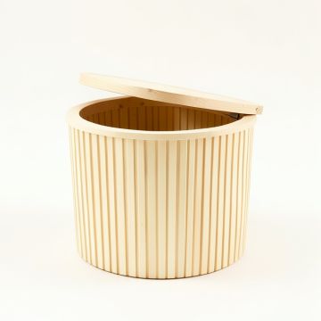 Ash Bridge Closed Garden Compost Bin - Ivory (synthetic illustration; no displayed measurements)