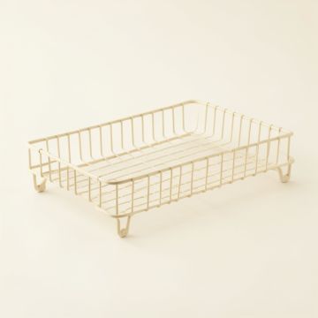 Spruce Falls Empty Under-Desk Cable Tray - Ivory (synthetic illustration; no displayed measurements)