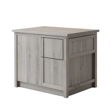 Clay Crest Freestanding Laundry Folding Counter - Gray