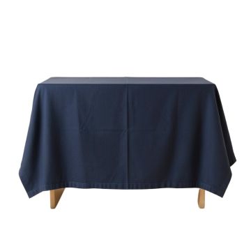 Dawn Bend Flat Bed Sheet - Navy