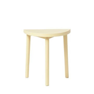 Stone Brook Compact Balcony Table - Cream (synthetic illustration; no displayed measurements)