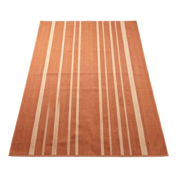 Dawn Bluff Rectangular Area Rug - Terracotta