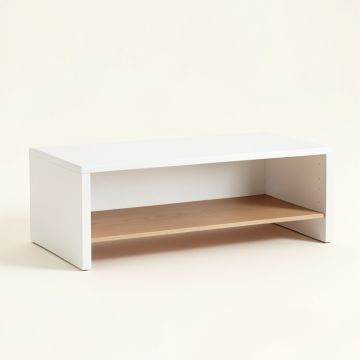 Ridge Bluff Coffee Table - White (synthetic illustration; no displayed measurements)