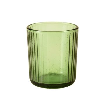 Bay Bridge Empty Candle Holder - Green