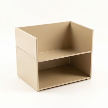 Lake Bridge Empty Raised Planter - Beige (synthetic illustration; no displayed measurements)