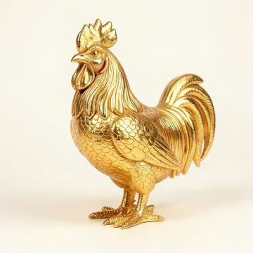 Cathia 17 Inch Big Rooster For Year Of Rooster Figurine (synthetic illustration; no displayed measurements)
