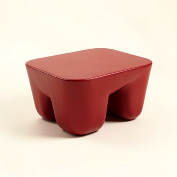 Rosso Abstract Coffee Table (synthetic illustration; no displayed measurements)