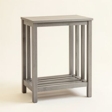 Cedar Crest Freestanding Laundry Folding Counter - Gray (synthetic illustration; no displayed measurements)