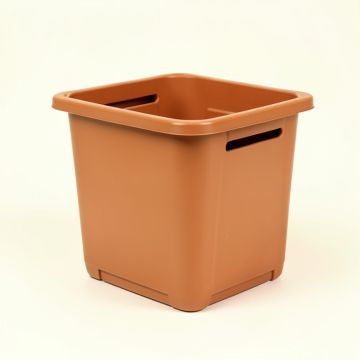 Bay Branch Closed Garden Compost Bin - Terracotta (synthetic illustration; no displayed measurements)