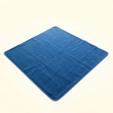 Holly Branch Rectangular Area Rug - Blue (synthetic illustration; no displayed measurements)