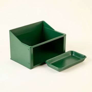Field Bluff Empty Coffee-Station Organizer - Green (synthetic illustration; no displayed measurements)