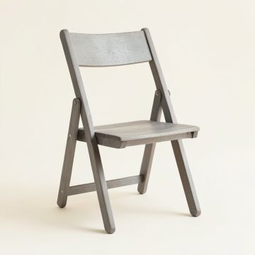 Ash Dale Folding Outdoor Chair - Gray (synthetic illustration; no displayed measurements)