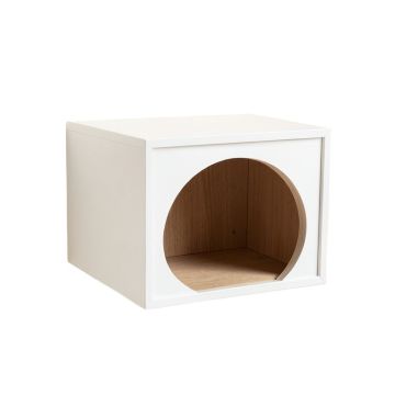 Willow Bend Wall-Mounted Cat Perch - White