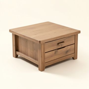 Aalanah Sled Coffee Table With Storage (synthetic illustration; no displayed measurements)