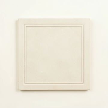 Vale Crest Uninstalled Square Decorative Tile - Ivory (synthetic illustration; no displayed measurements)