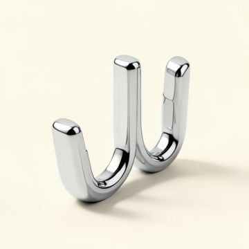 Jewel Shower Curtain Hooks (synthetic illustration; no displayed measurements)