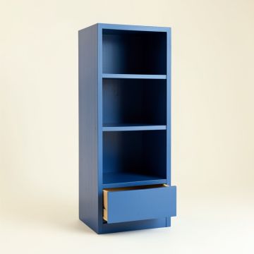Brook Canyon Narrow Cubby Tower - Blue (synthetic illustration; no displayed measurements)