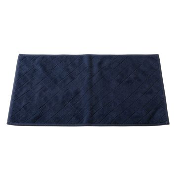 Flint Canyon Bath Mat - Navy