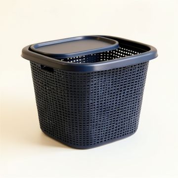 Bay Brook Laundry Hamper - Navy (synthetic illustration; no displayed measurements)