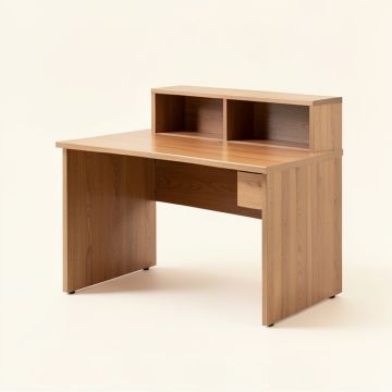 Annexe Desk With Hutch (synthetic illustration; no displayed measurements)