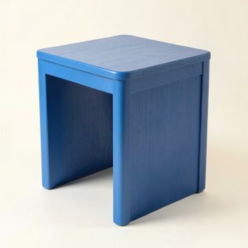 Sage Crest Side Table - Blue (synthetic illustration; no displayed measurements)