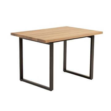 Anastagio Wood And Metal Dining Table