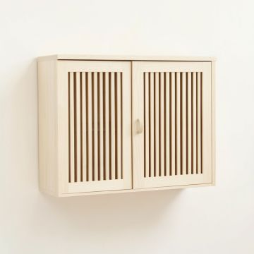 Alder Bridge Wall-Mounted Entry Cabinet - Ivory (synthetic illustration; no displayed measurements)