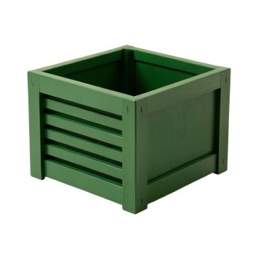 Dawn Crossing Empty Furniture-Style Litter Enclosure - Green (synthetic illustration; no displayed measurements)