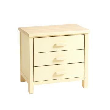 Stone Arc Nightstand - Ivory