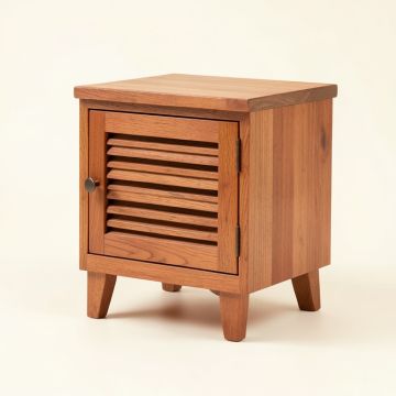 Maple Branch Nightstand - Terracotta (synthetic illustration; no displayed measurements)