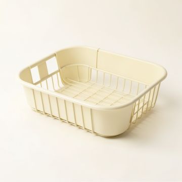 Harbor Fold Empty Under-Desk Cable Tray - Ivory (synthetic illustration; no displayed measurements)