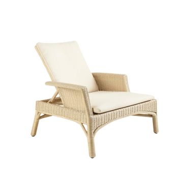 Birch Bridge Outdoor Lounge Chair - Ivory