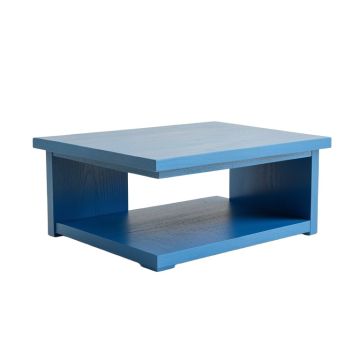 Pine Bend Narrow Outdoor Storage Bench - Blue