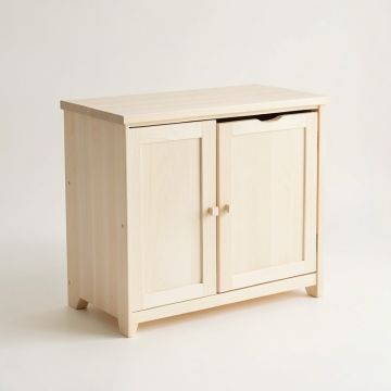 Cove Crossing Freestanding Laundry Folding Counter - Ivory (synthetic illustration; no displayed measurements)