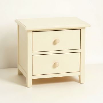 Clay Crossing Nightstand - Cream (synthetic illustration; no displayed measurements)