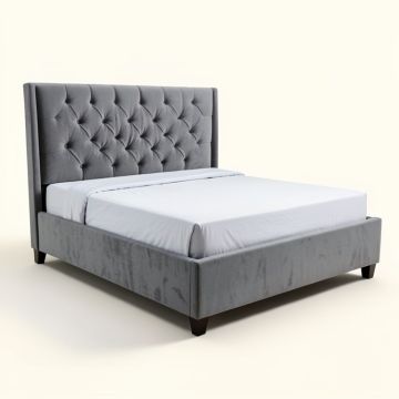 Messersmith Queen Tufted Upholstered Standard Bed (synthetic illustration; no displayed measurements)