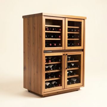 Humphries Tower Bar With Wine Storage (synthetic illustration; no displayed measurements)