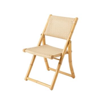 Wren Bluff Folding Outdoor Chair - Beige