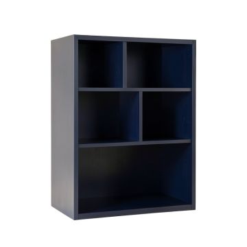 Cedar Falls Freestanding Bookcase - Navy