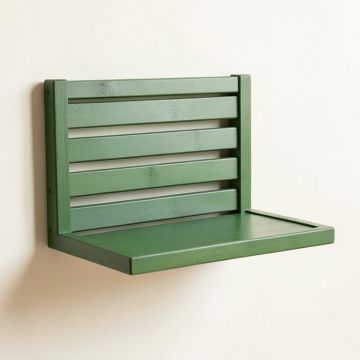 River Crossing Wall-Mounted Entryway Organizer Shelf - Green (synthetic illustration; no displayed measurements)